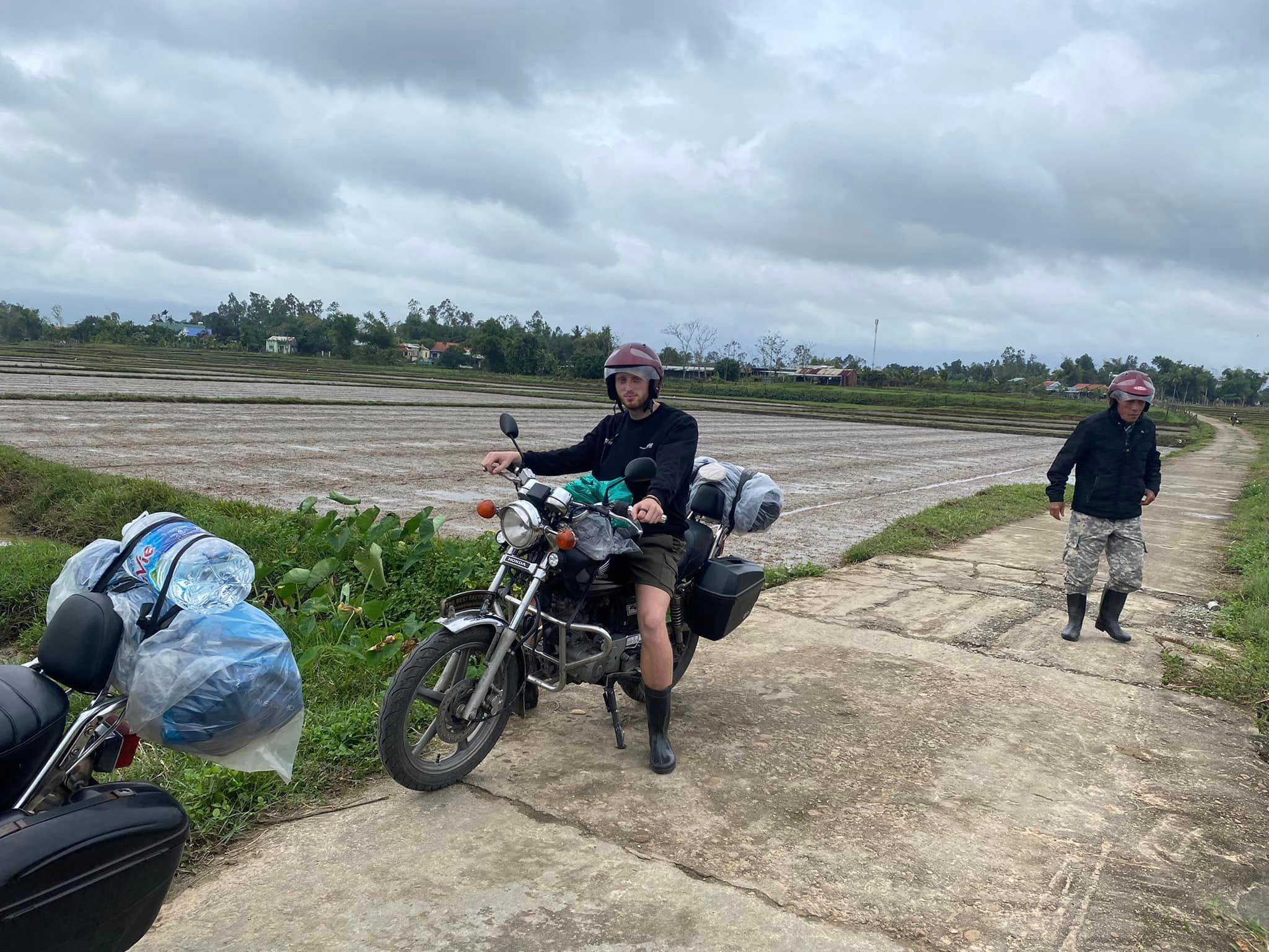 Countryside road - Paddy Field - Hoi An motorcycle tour