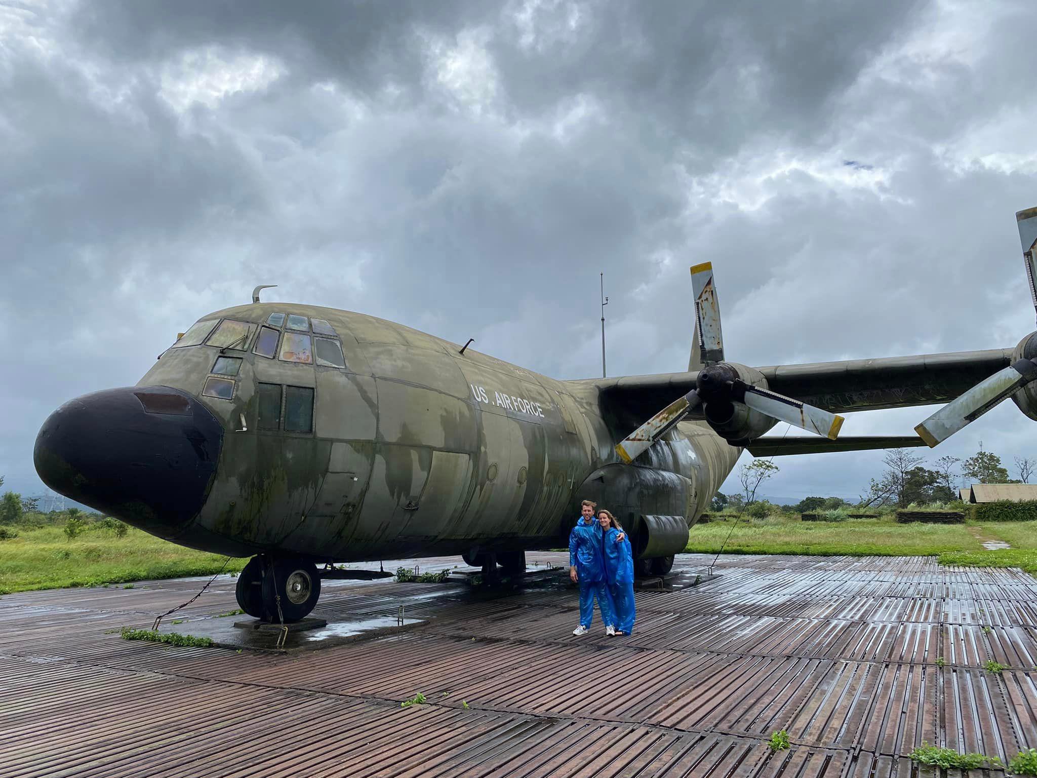 US Military Airforce in Vietnam war - Kon Tum Motorbike tour