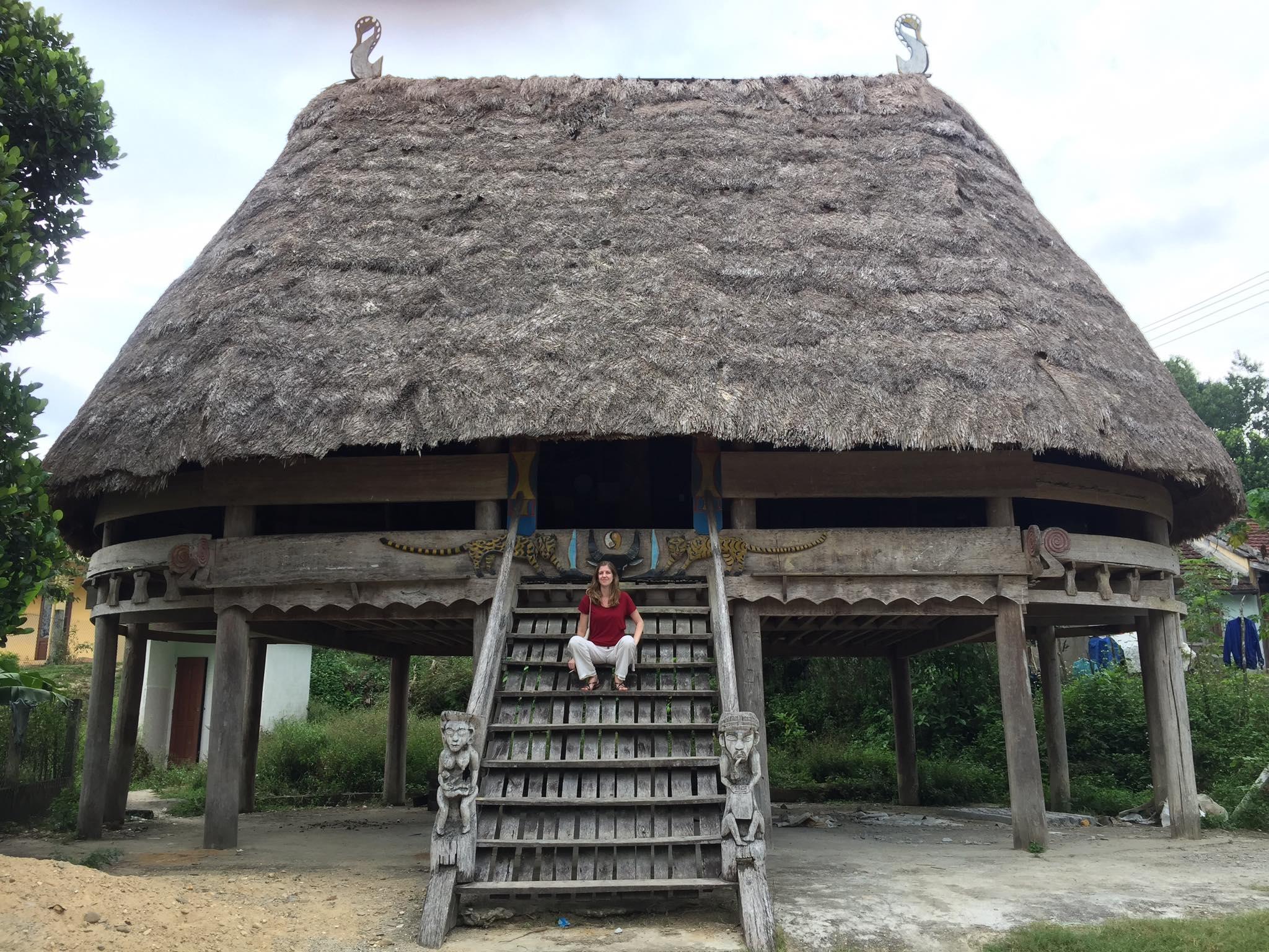 Wooden house on the way to Buon Ma Thuot